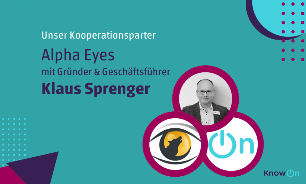 Strategische Kooperation zwischen KnowOn und Alpha Eyes